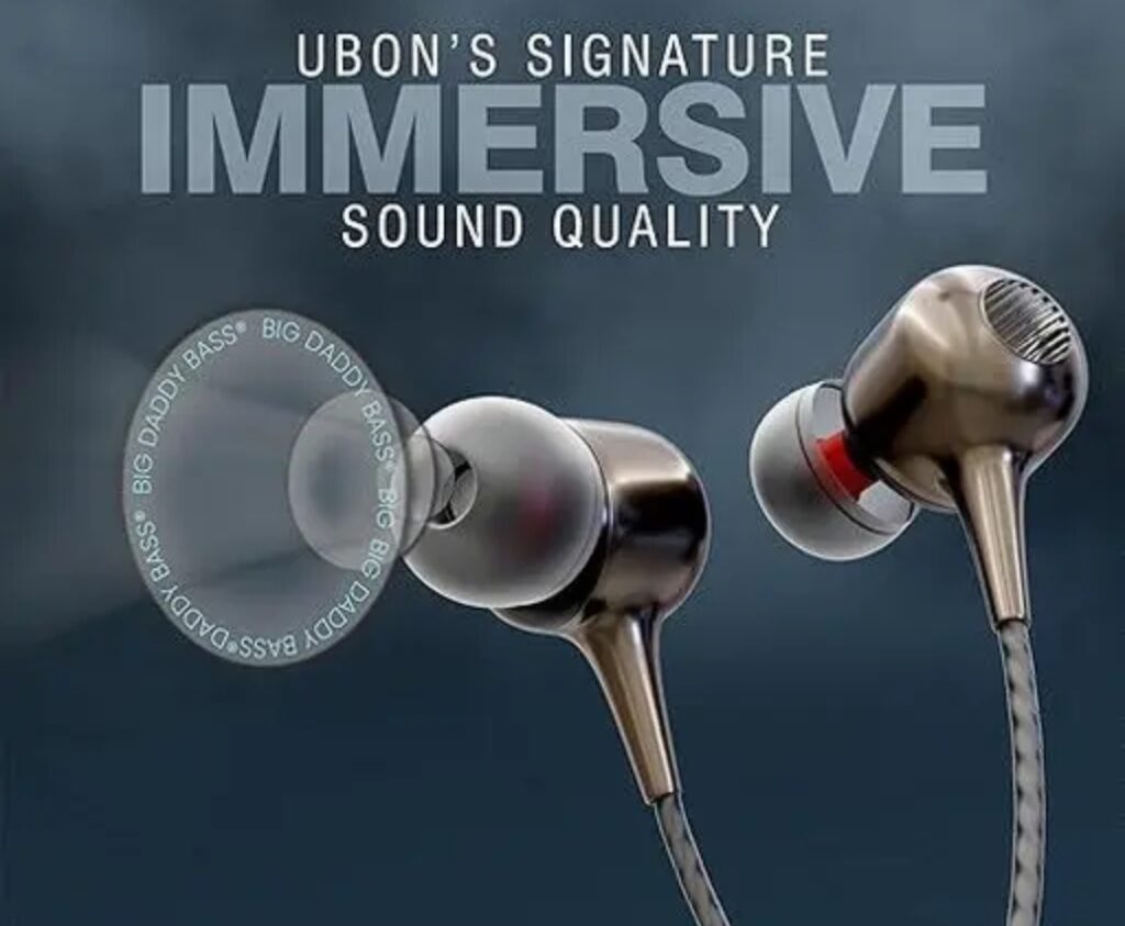 Ubon Type-C TC-186 Wired Earphone 