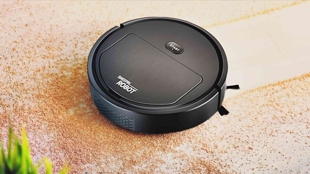 सफाई करते हुए Vacuum Cleaner